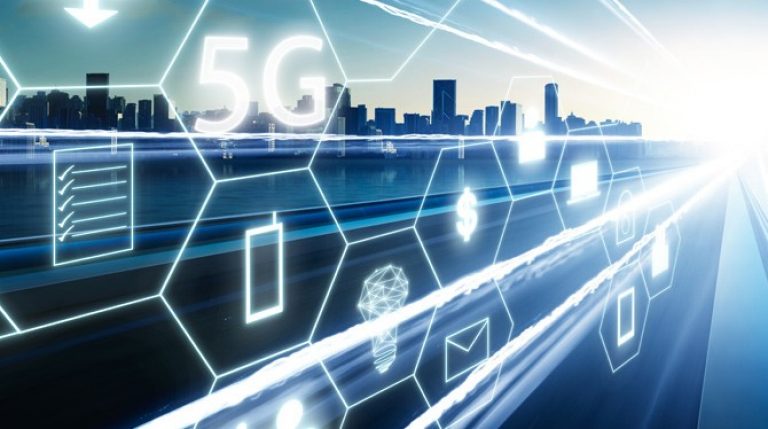 Imagen representativa de 5G con hipervínculo a la pagina de Comunicaciones Ópticas de Corning